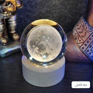 گوی شب خواب کریستالی طرح ماه کامل