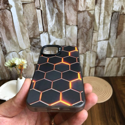 Sporty Honeycomb Hexagon Phone Case for iPhone 14
