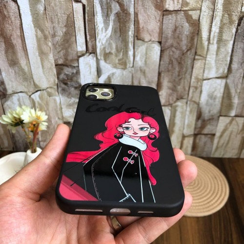  iPhone 11 Pro Max Cool Girl Illustration Case