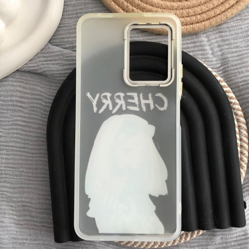  White Cool Girl design for Xiaomi Redmi note 12 4g 