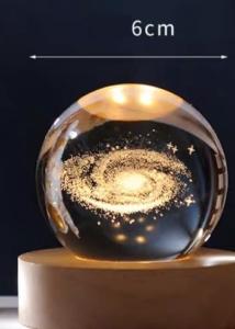 7-color RGB nightlight crystal ball