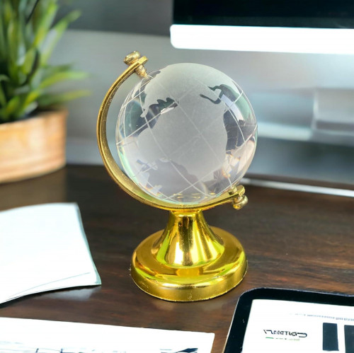 Decorative Glass Globe Earth