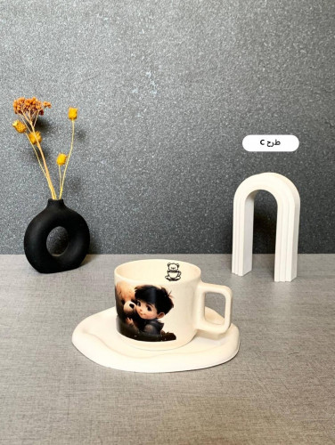 Honey Bear Ceramic Mug Cafe Style