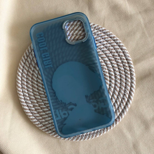  Blue Cool Girl design for iPhone 11
