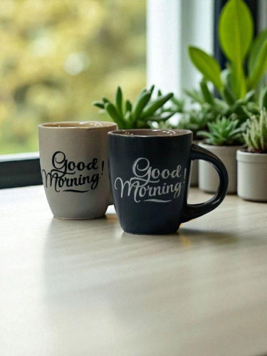 شات قهوه کوچک طرح Good Morning