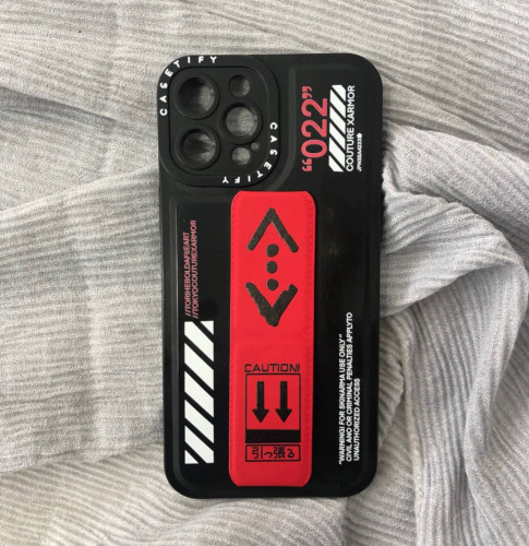 iPhone Industrial X-Armor Case with Sliding Finger Strap