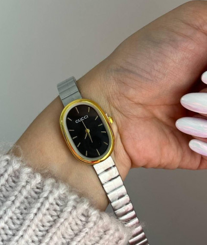 Women's Gucci-Inspired Steel Watch