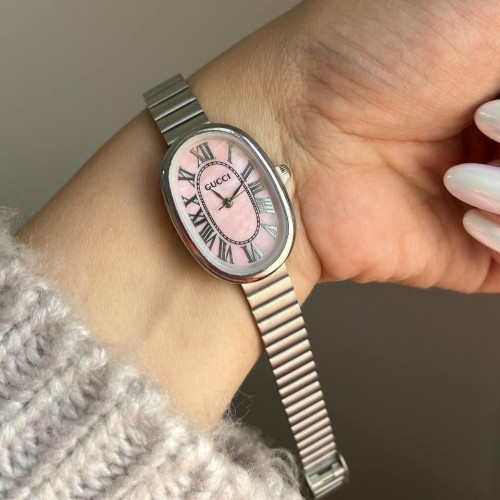 Women's Gucci-Inspired Steel Watch