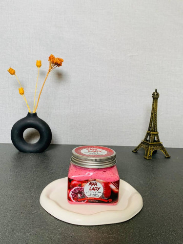 Max Lady Brand Sand Body Scrub - Exfoliates and Brightens the Skin