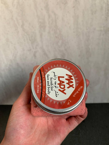 Max Lady Sand Body Scrub – Deep exfoliation and skin brightening