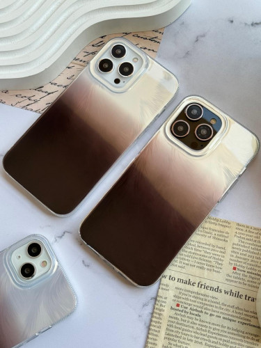 Soft drink pastel brush case for iPhone 15 Pro Max