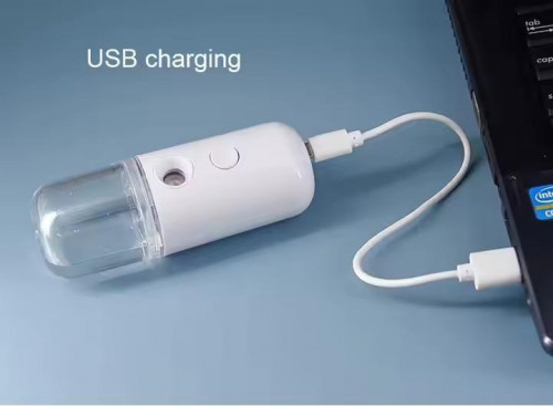 Rechargeable pocket cold mist humidifier (mini nano facial spray)