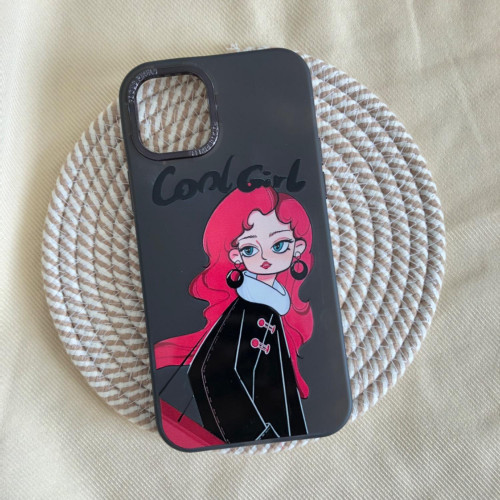  iPhone 12 and iPhone 12 Pro Ultra Cool Girl Illustration Case